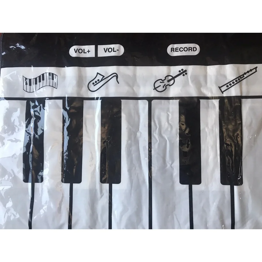 LIFE‎ SIZE Keyboard Play Mat, Walking Piano Mat BIG foot Click N' Play Tom Hanks